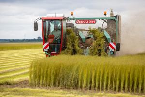 Machine de récolte Daeahy - Spécialiste du lin et du chanvre en France - Machine de teillage en France et Belgique